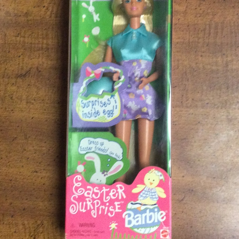 1998 Easter Surprise Barbie New in Box - Picture 2 of 7